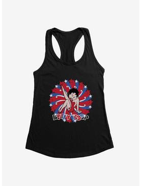 Betty Boop Red and Blue Splash Womens Tank Top, , hi-res