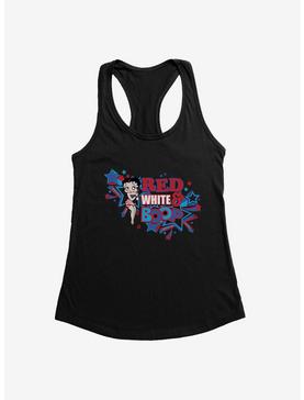 Betty Boop Red White and Boop Womens Tank Top, , hi-res