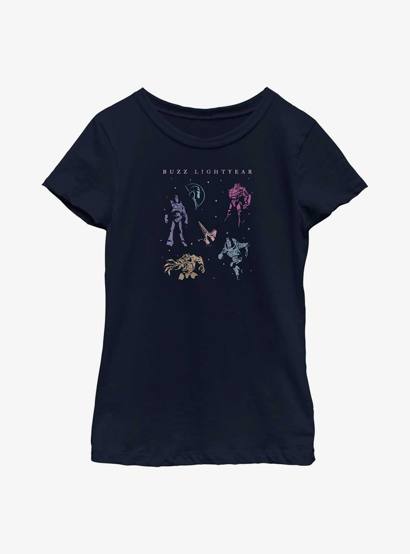 Disney Pixar Lightyear Chart Youth Girls T-Shirt, , hi-res