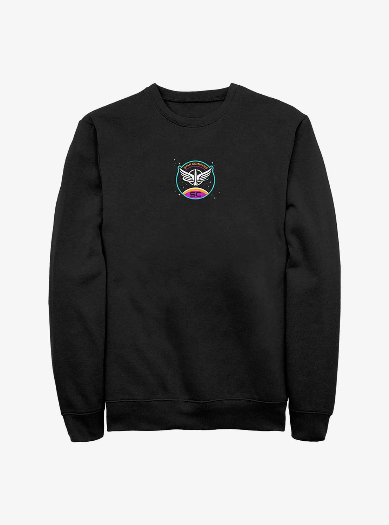 Disney Pixar Lightyear Star Command Alt Sweatshirt, BLACK, hi-res