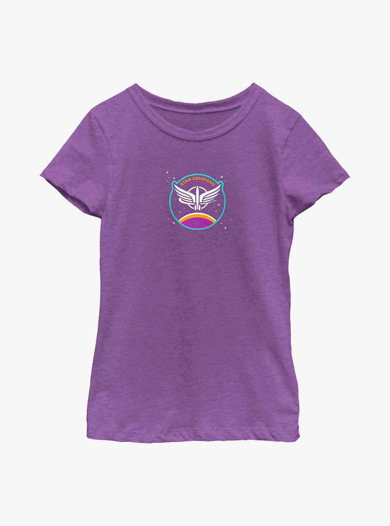 Disney Pixar Lightyear Star Command Alt Youth Girls T-Shirt, , hi-res