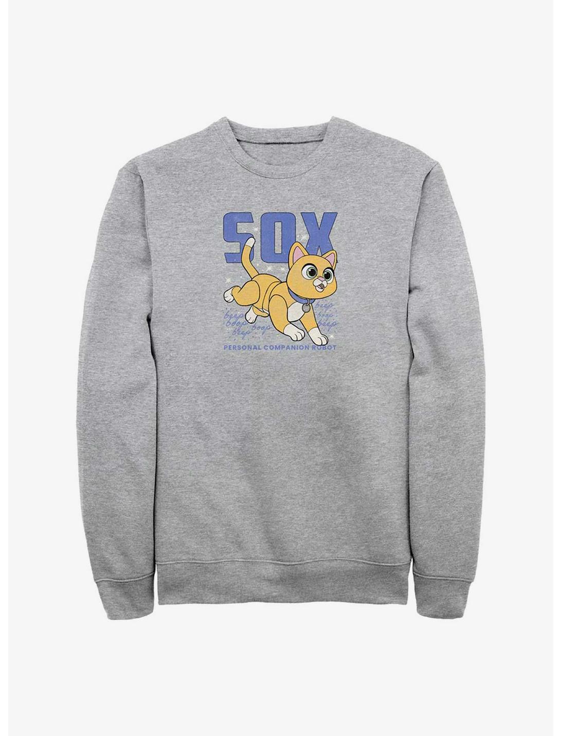 Disney Pixar Lightyear Sox Sketch Sweatshirt, ATH HTR, hi-res