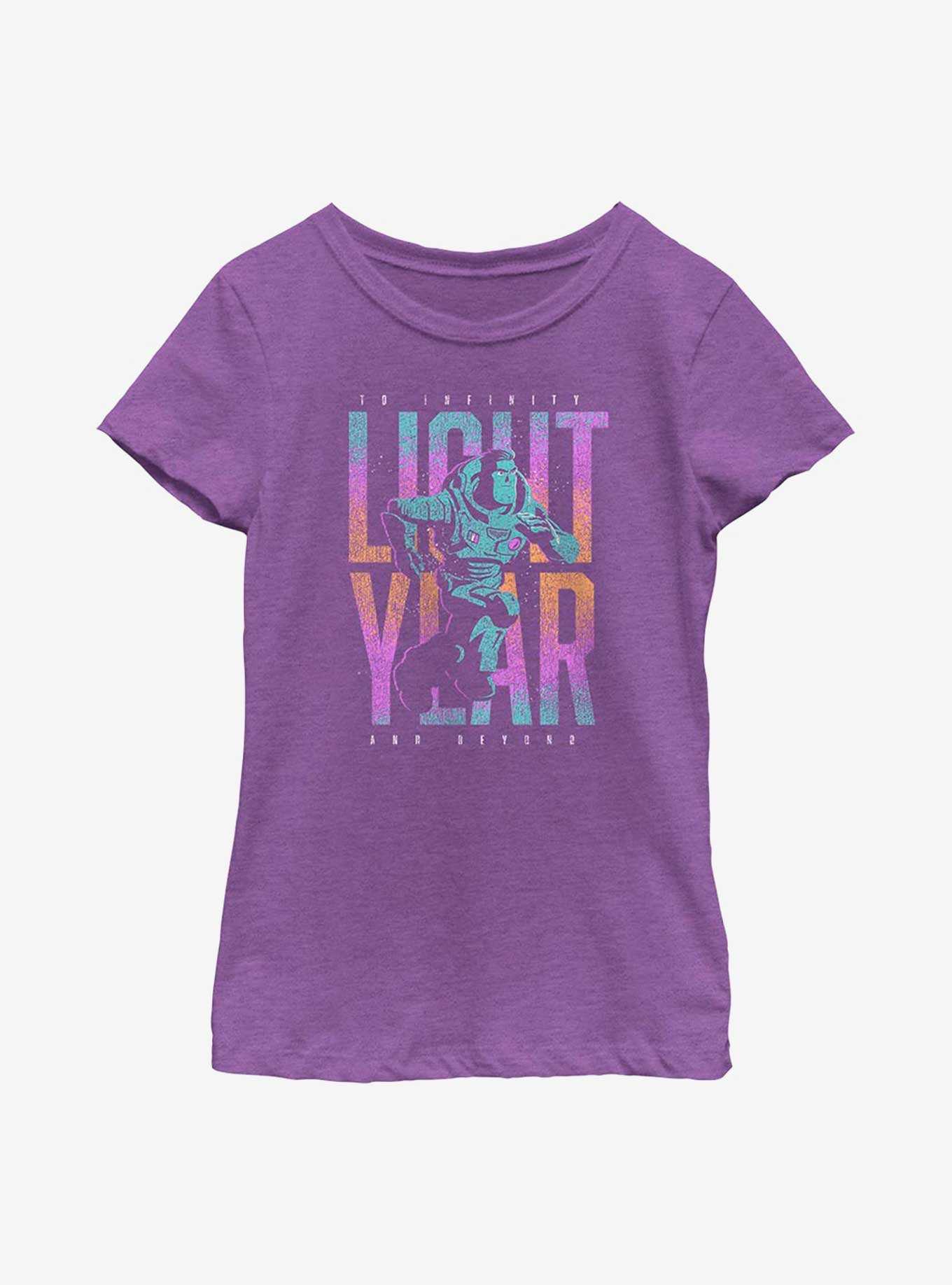 Disney Pixar Lightyear Buzz Words Youth Girls T-Shirt, , hi-res