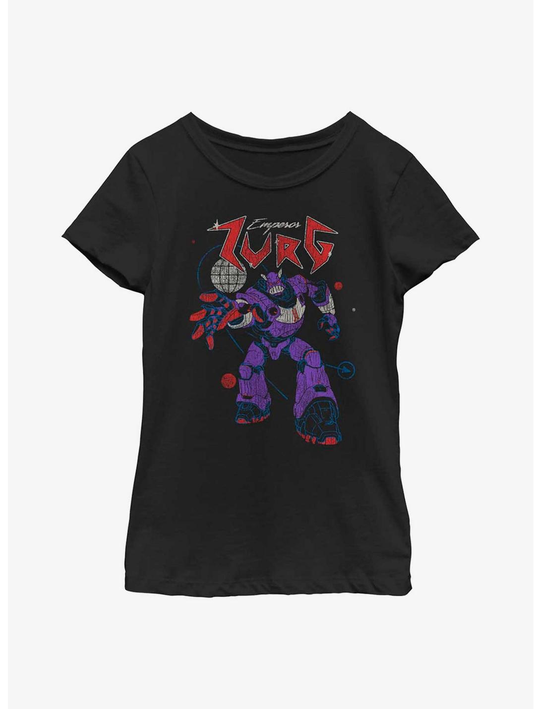 Disney Pixar Lightyear Metal Zurg Youth Girls T-Shirt, BLACK, hi-res