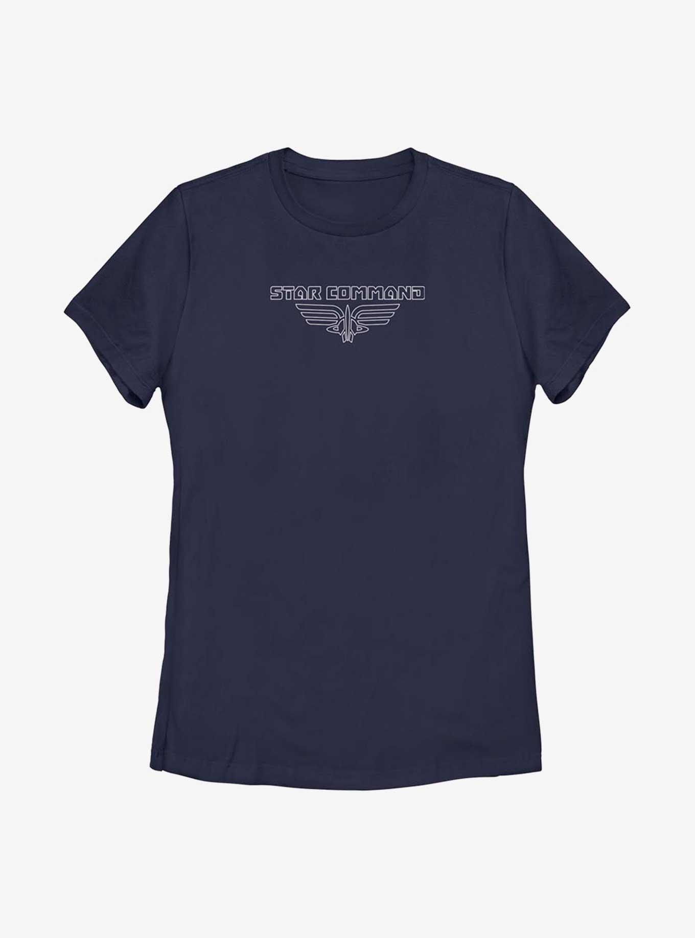 Disney Pixar Lightyear Star Outline Womens T-Shirt, NAVY, hi-res