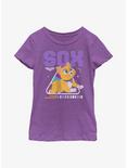 Disney Pixar Lightyear Sox Youth Girls T-Shirt, PURPLE BERRY, hi-res