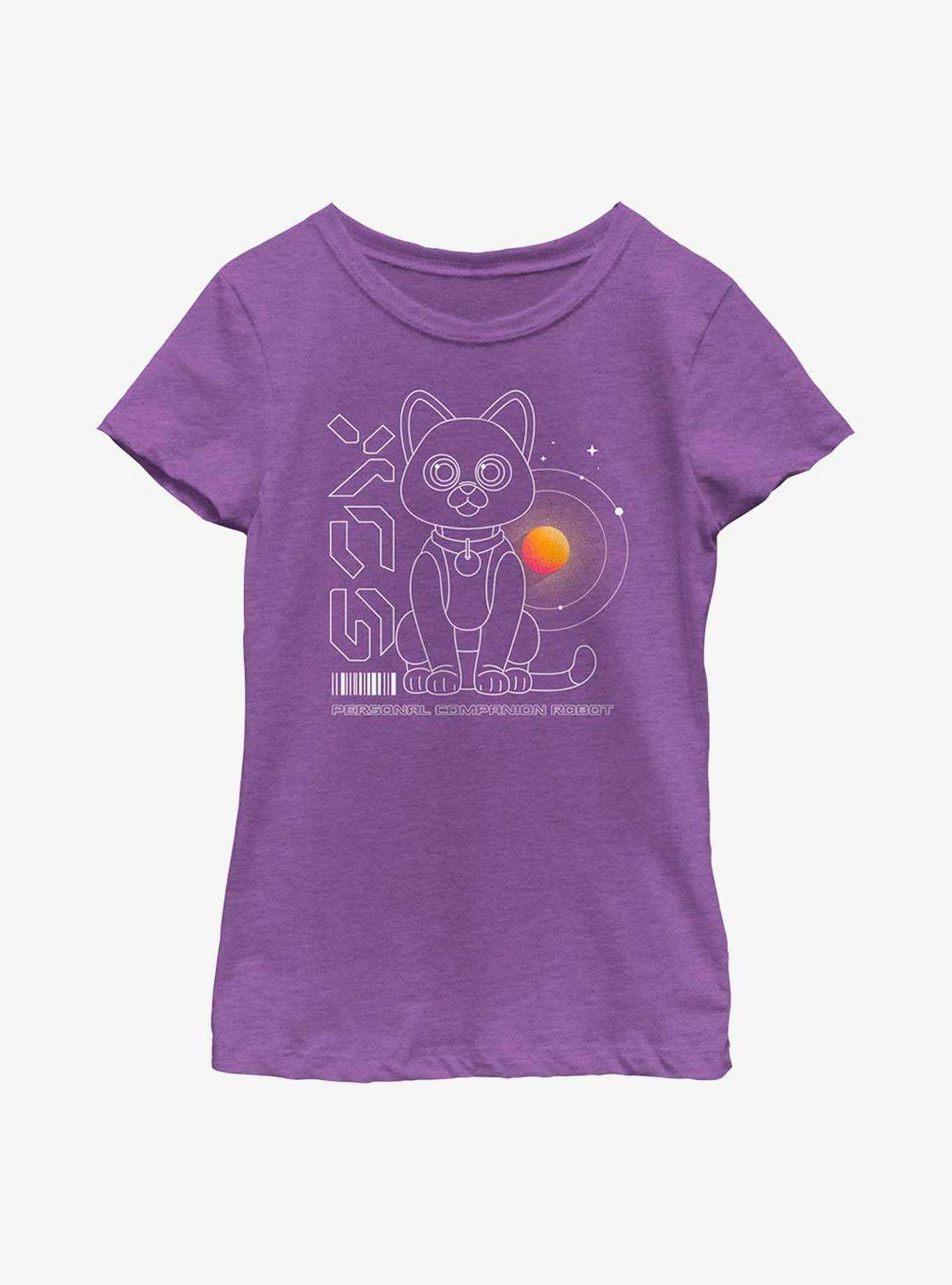 Disney Pixar Lightyear Sox Outline Youth Girls T-Shirt, , hi-res