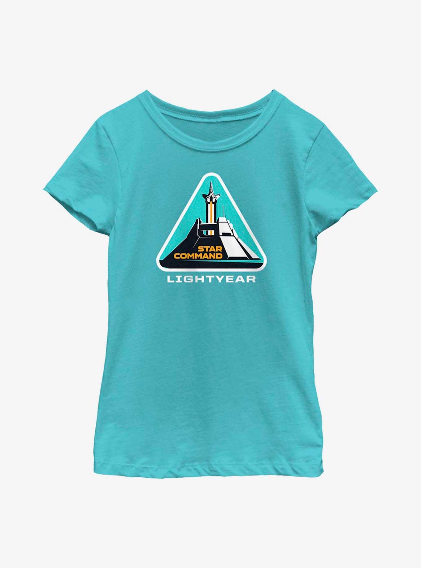 Disney Pixar Lightyear Star Command Triangle Youth Girls T-Shirt, , hi-res