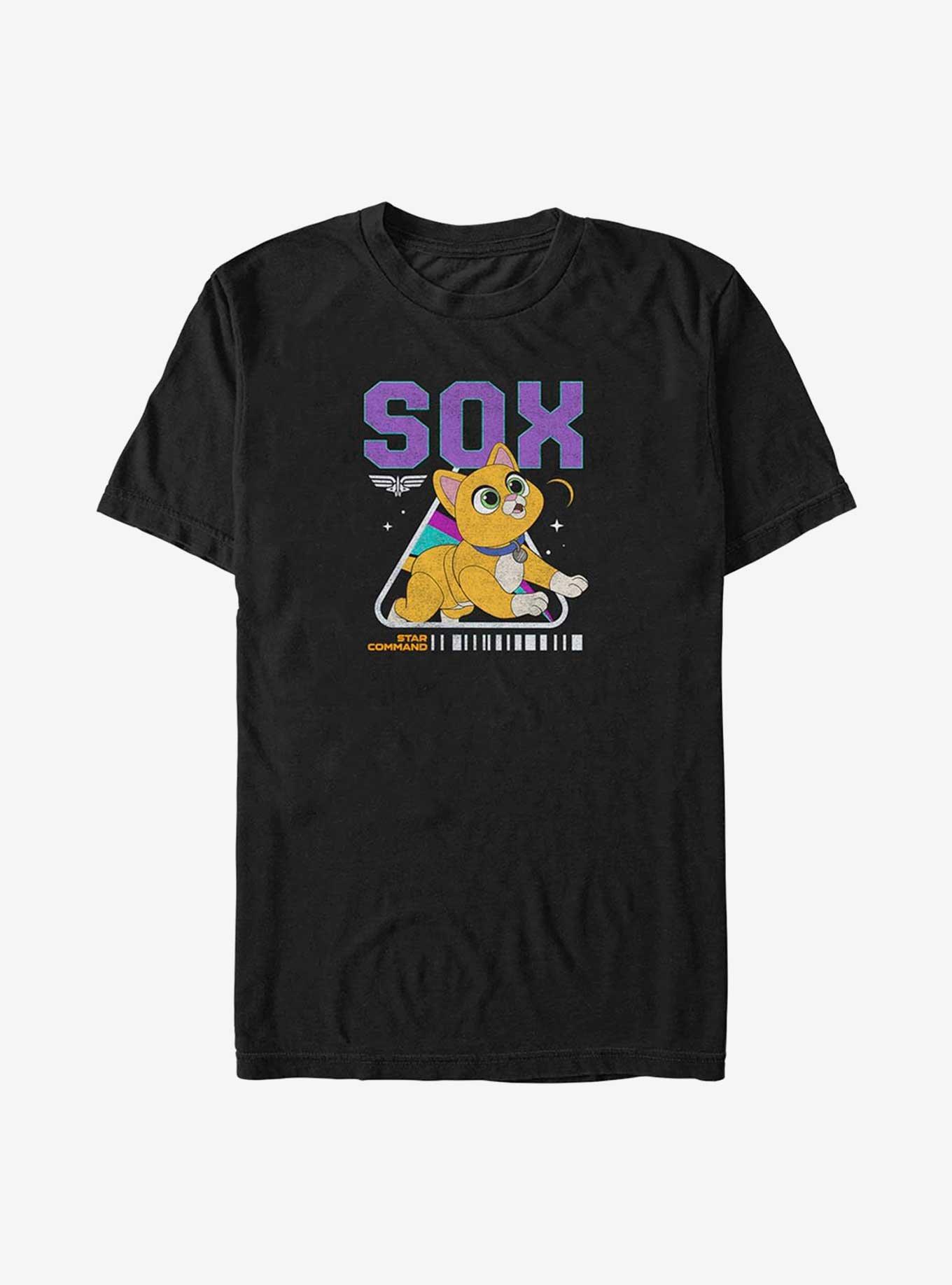 Disney Pixar Lightyear Sox T-Shirt - BLACK