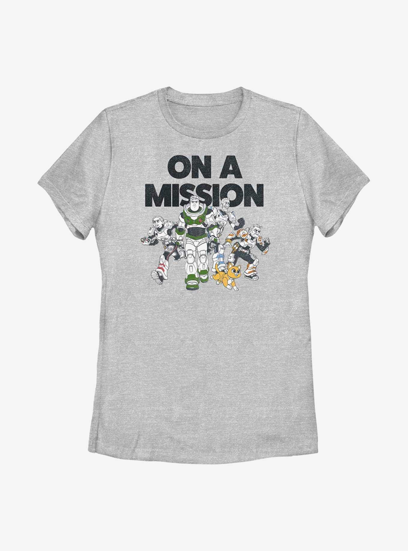 Disney Pixar Lightyear Group Shot Womens T-Shirt, ATH HTR, hi-res