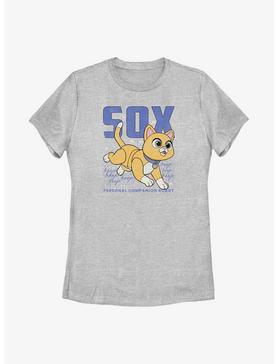 Disney Pixar Lightyear Sox Sketch Womens T-Shirt, , hi-res