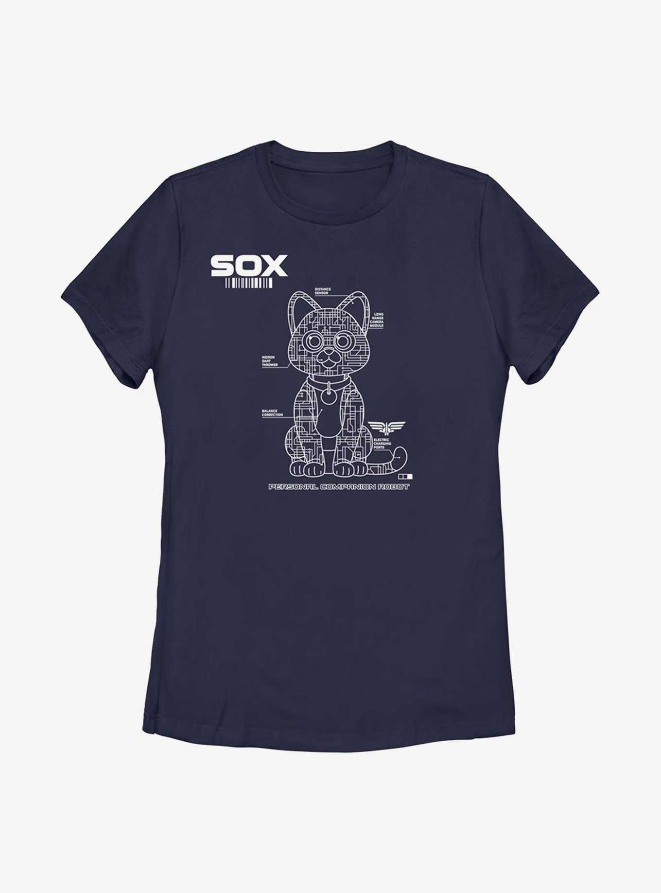 Disney Pixar Lightyear Sox Tech Womens T-Shirt, , hi-res