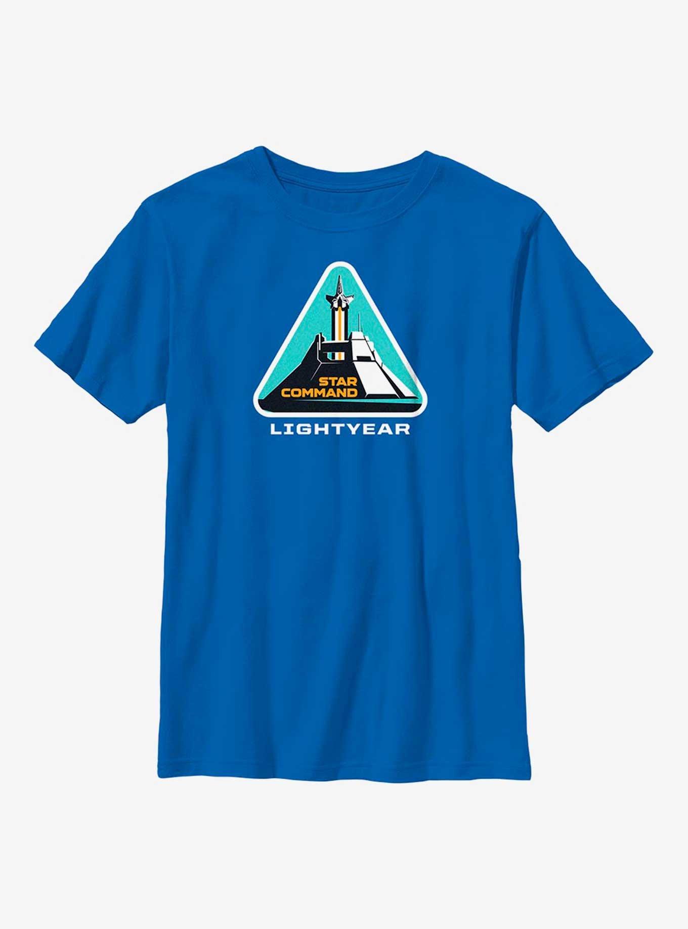 Disney Pixar Lightyear Star Command Triangle Youth T-Shirt, , hi-res