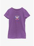 Disney Pixar Lightyear Star Command Alt Youth Girls T-Shirt, PURPLE BERRY, hi-res