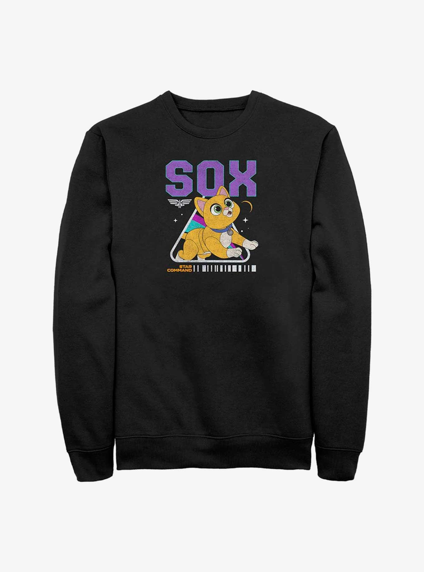 Disney Pixar Lightyear Sox Sweatshirt, BLACK, hi-res