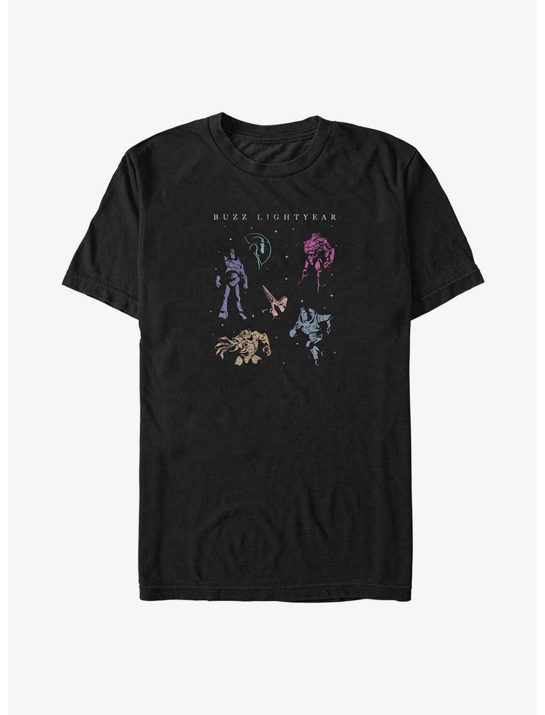 Disney Pixar Lightyear Chart T-Shirt, BLACK, hi-res