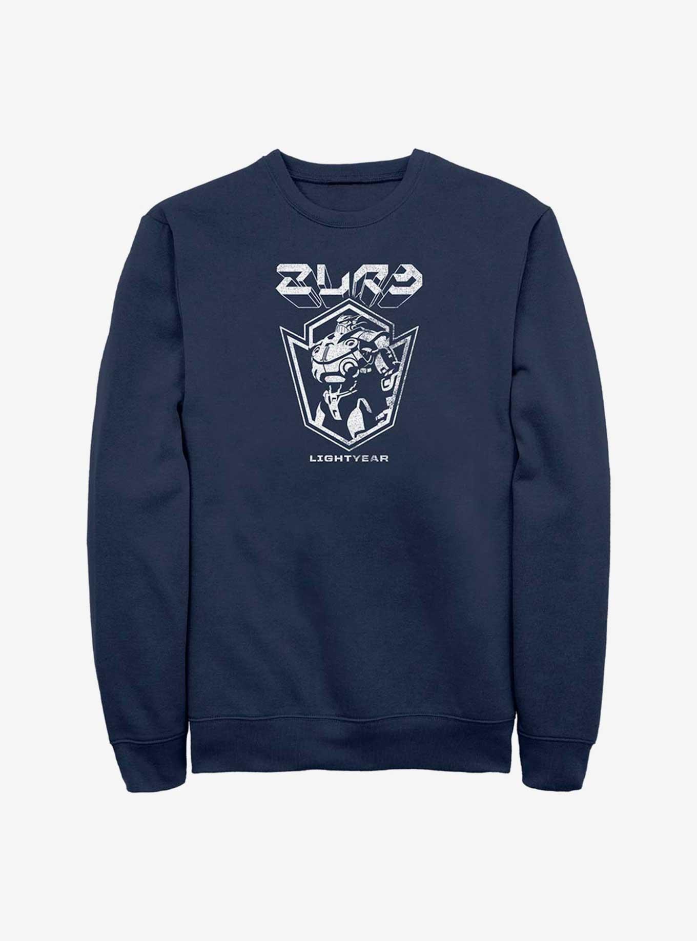 Disney Pixar Lightyear Zurg Badge Sweatshirt, NAVY, hi-res