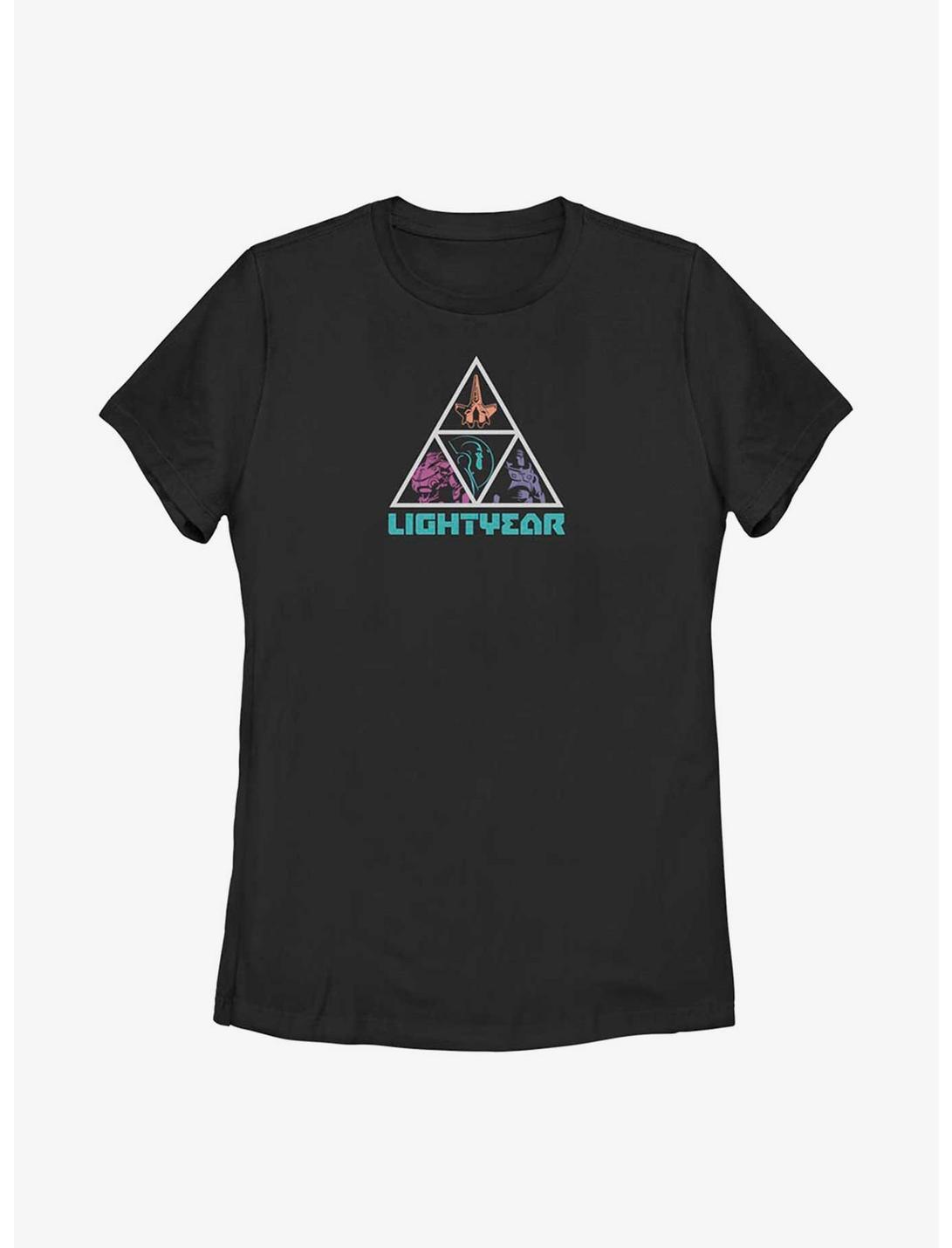 Disney Pixar Lightyear Pyramid Womens T-Shirt, BLACK, hi-res