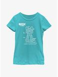 Disney Pixar Lightyear Sox Tech Youth Girls T-Shirt, TAHI BLUE, hi-res