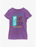 Disney Pixar Lightyear Star Comm Youth Girls T-Shirt, PURPLE BERRY, hi-res