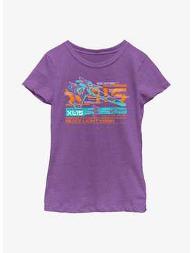 Disney Pixar Lightyear XL-15 Youth Girls T-Shirt, , hi-res