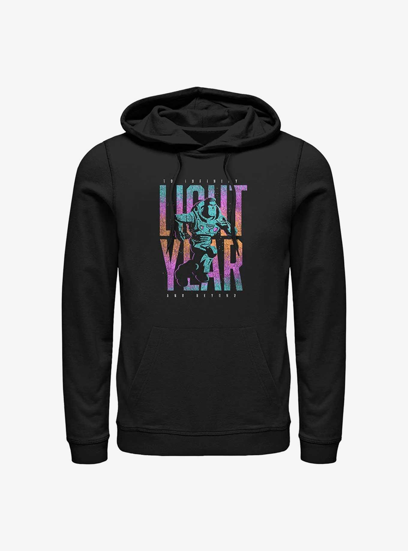 Disney Pixar Lightyear Buzz Words Hoodie, BLACK, hi-res