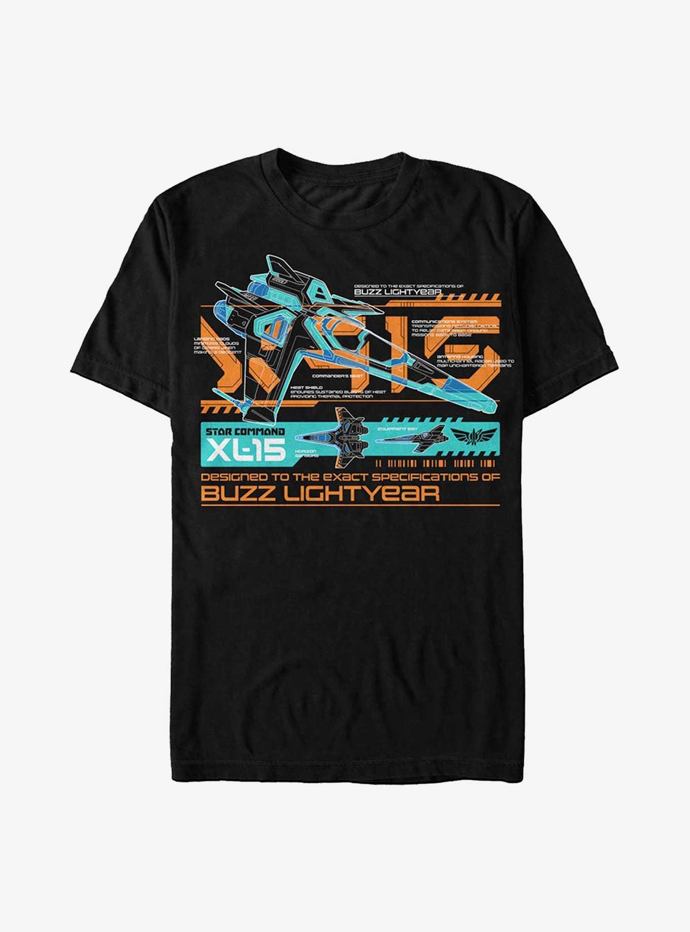 Disney Pixar Lightyear XL-15 T-Shirt, BLACK, hi-res