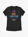 Disney Pixar Lightyear Being Buzz Womens T-Shirt, BLACK, hi-res