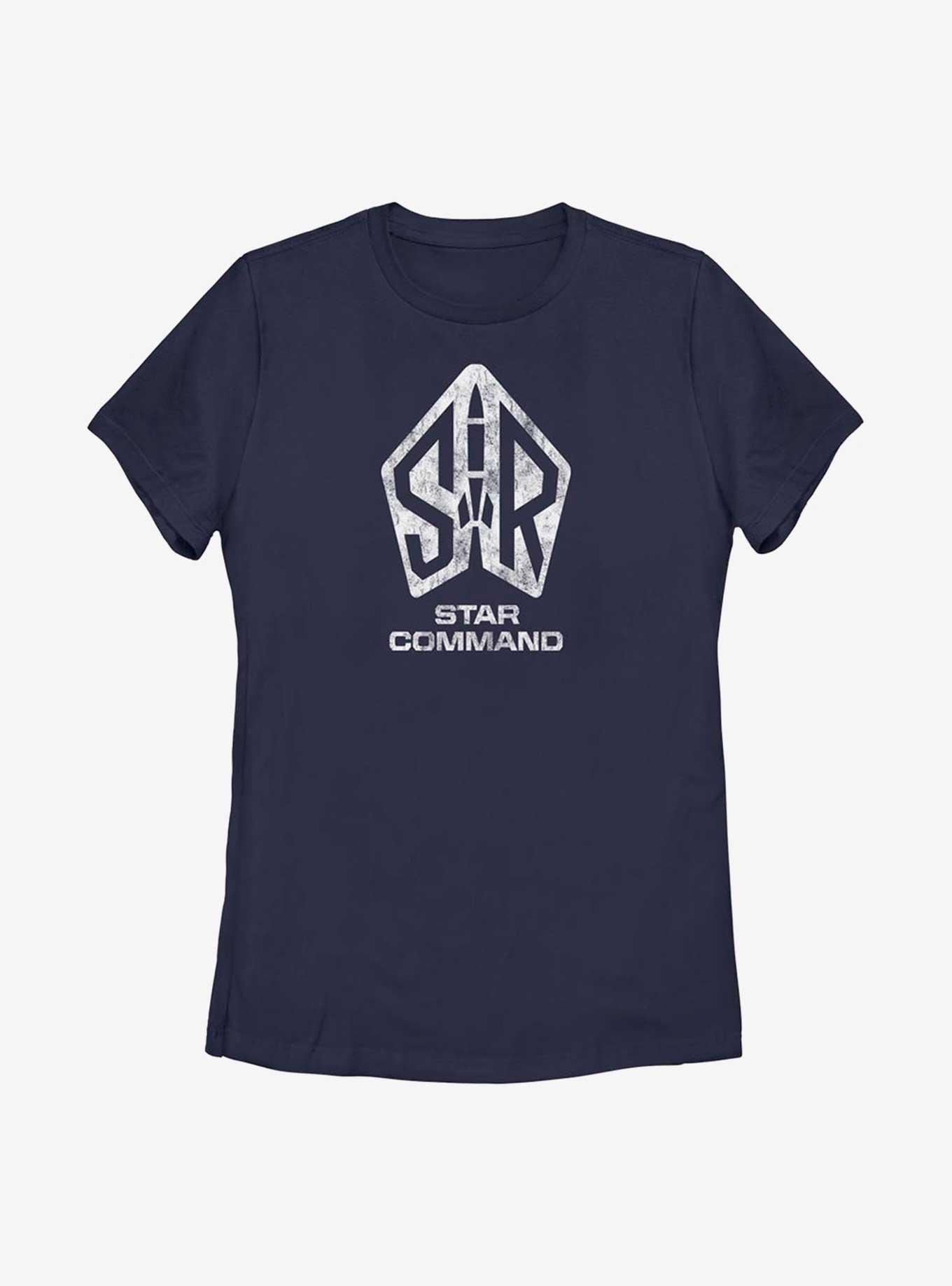 Disney Pixar Lightyear Star Command Womens T-Shirt, NAVY, hi-res