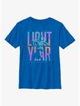 Disney Pixar Lightyear Buzz Words Youth T-Shirt, ROYAL, hi-res