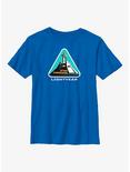 Disney Pixar Lightyear Star Command Triangle Youth T-Shirt, ROYAL, hi-res