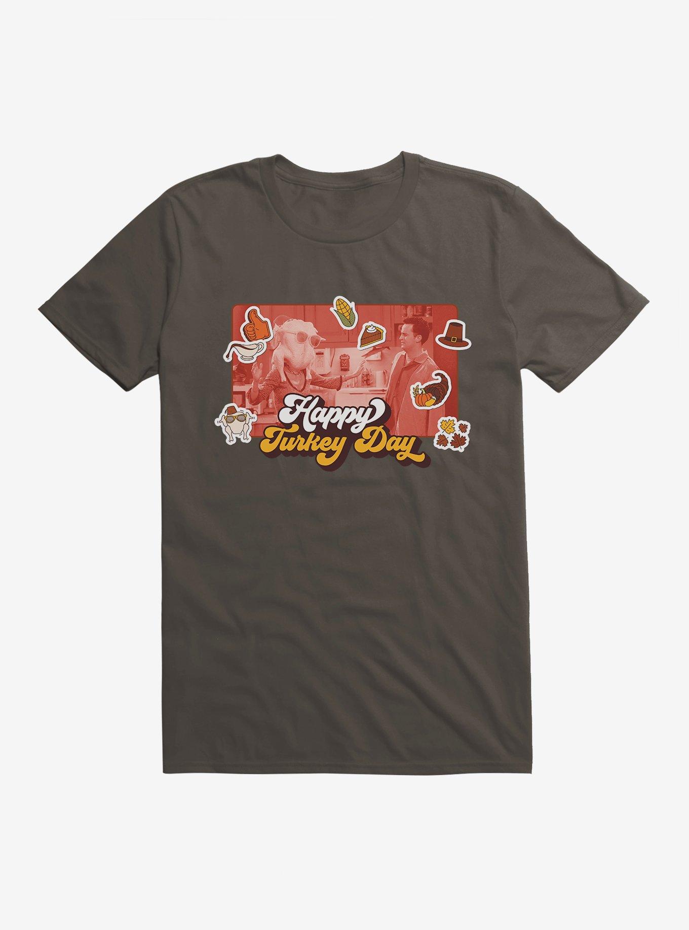 Friends Happy Turkey Day T-Shirt | Hot Topic