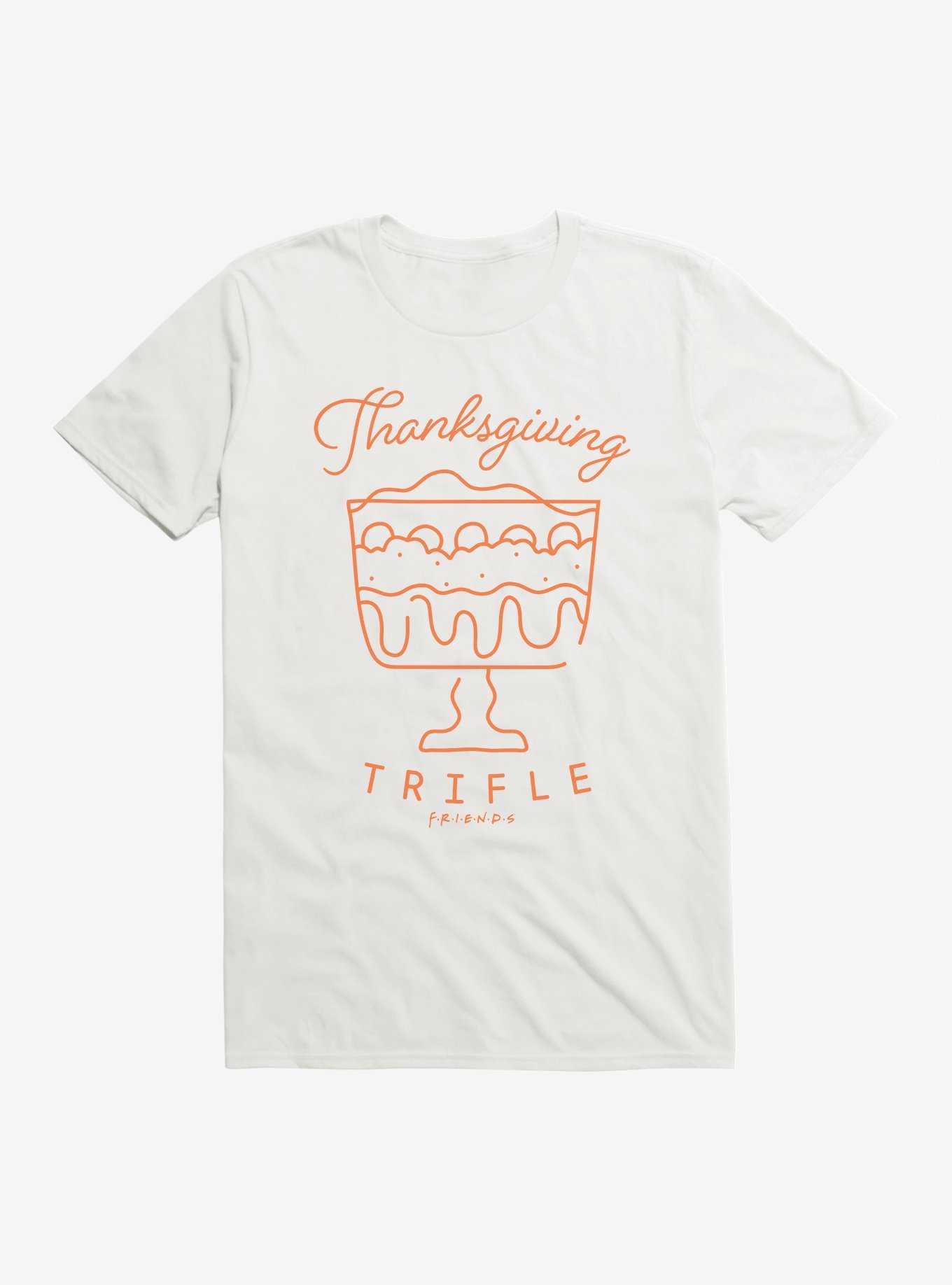 Friends Thanksgiving Trifle T-Shirt, WHITE, hi-res