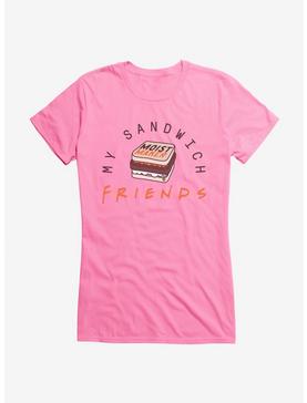 Friends My Sandwich Girls T-Shirt, CHARITY PINK, hi-res