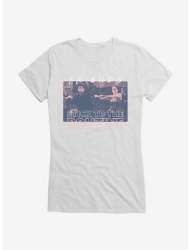 Friends Stick To The Routine Girls T-Shirt, , hi-res