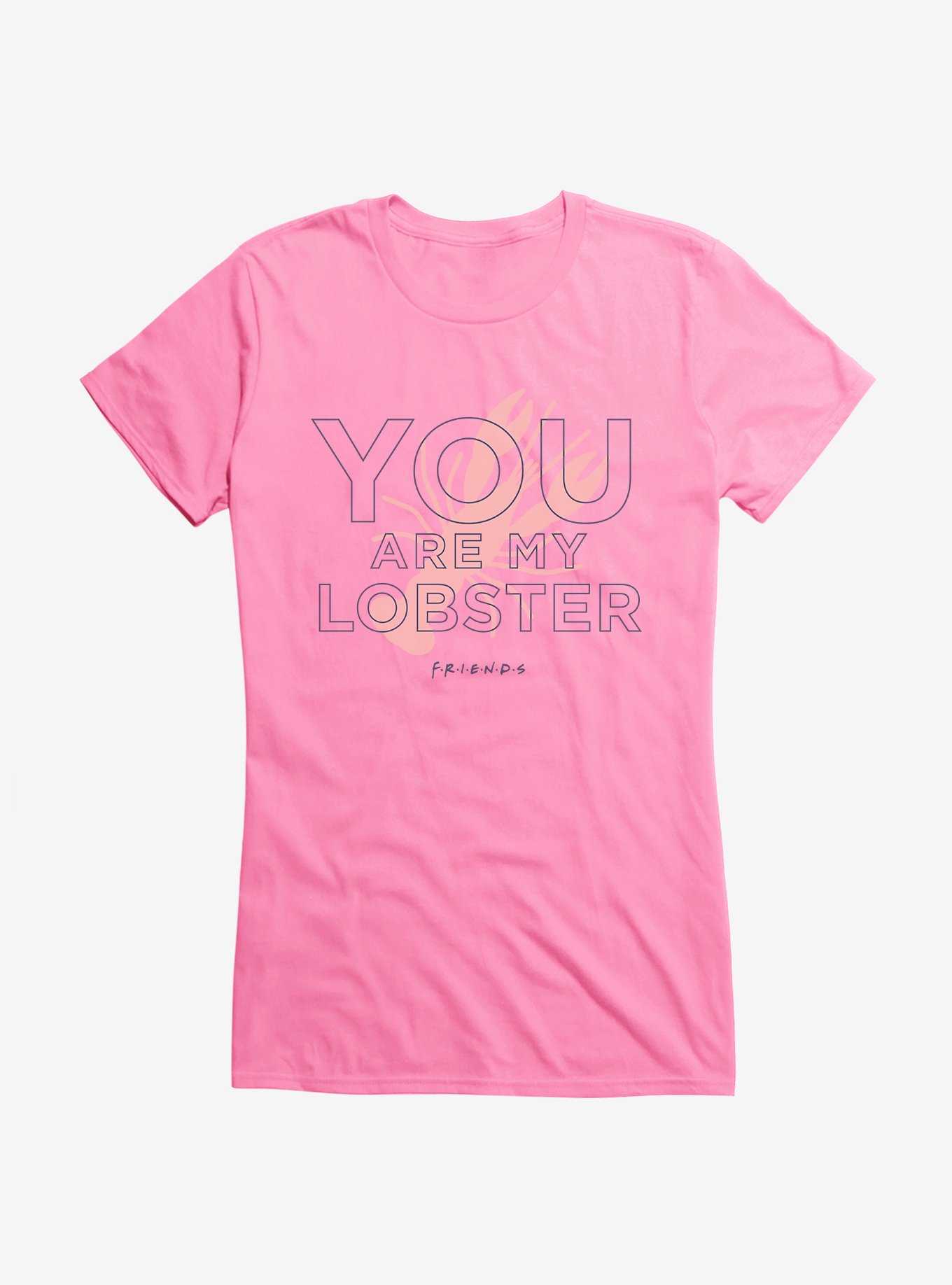 Friends You Are My Lobster Girls T-Shirt, CHARITY PINK, hi-res
