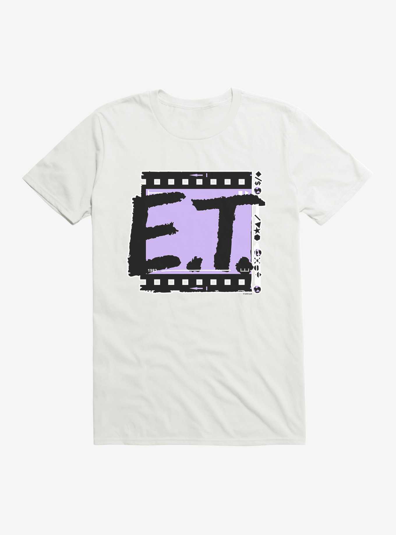 E.T. Film Letter T-Shirt, WHITE, hi-res