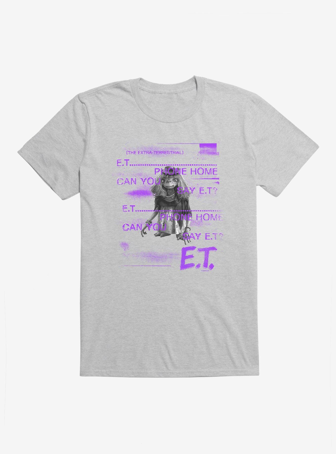 E.T. Phone Home T-Shirt, HEATHER GREY, hi-res