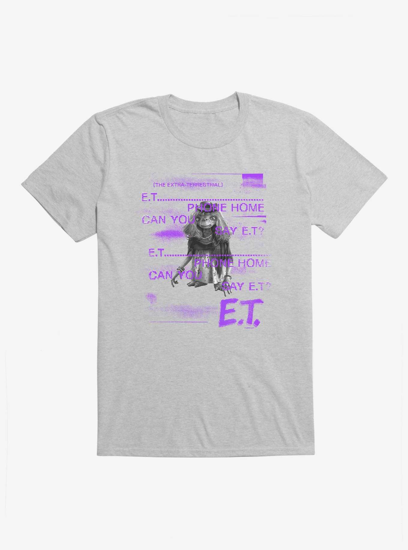 E.T. Phone Home T-Shirt, HEATHER GREY, hi-res