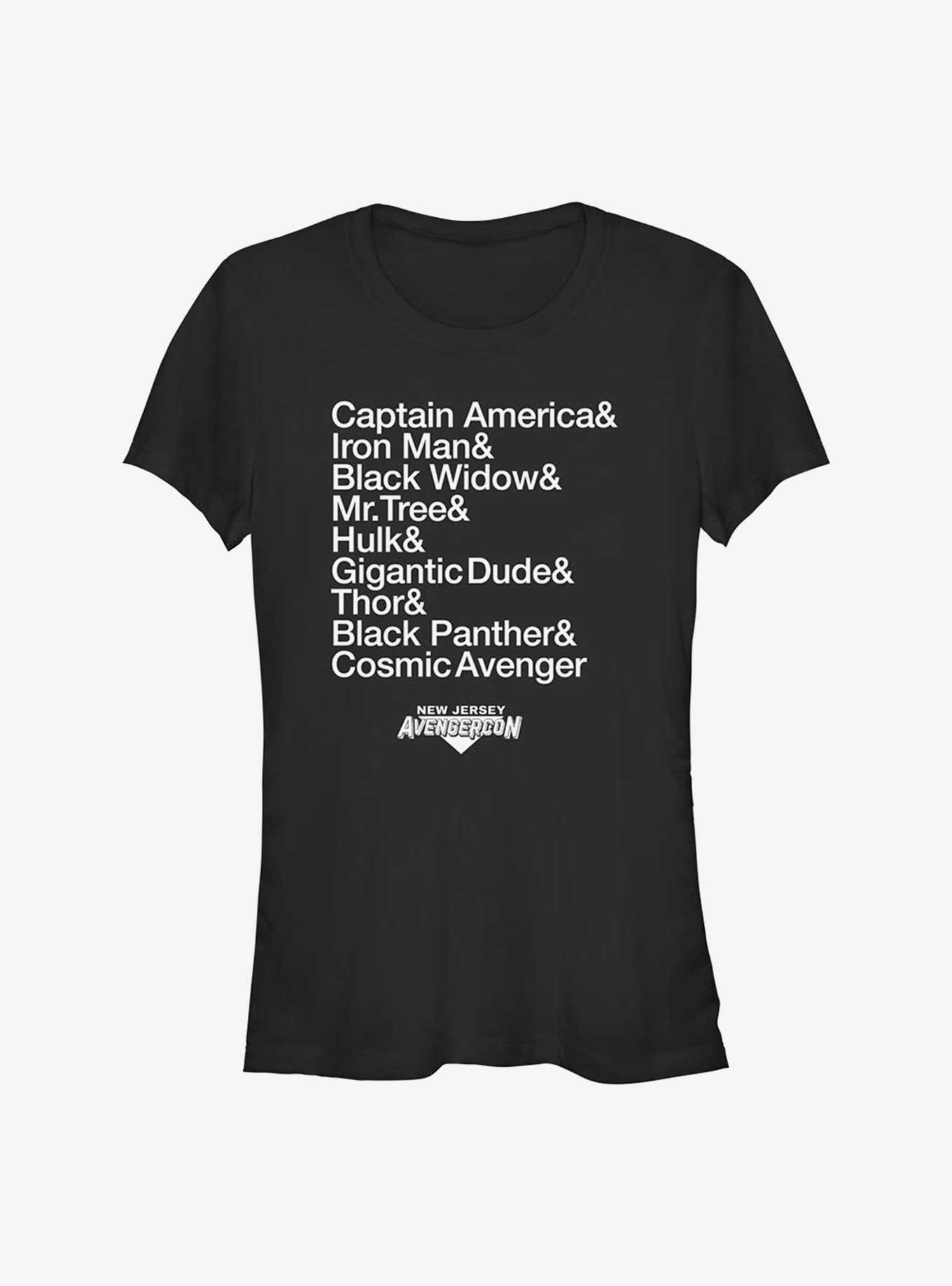 Marvel Ms. Marvel Avengercon Girls T-Shirt, BLACK, hi-res