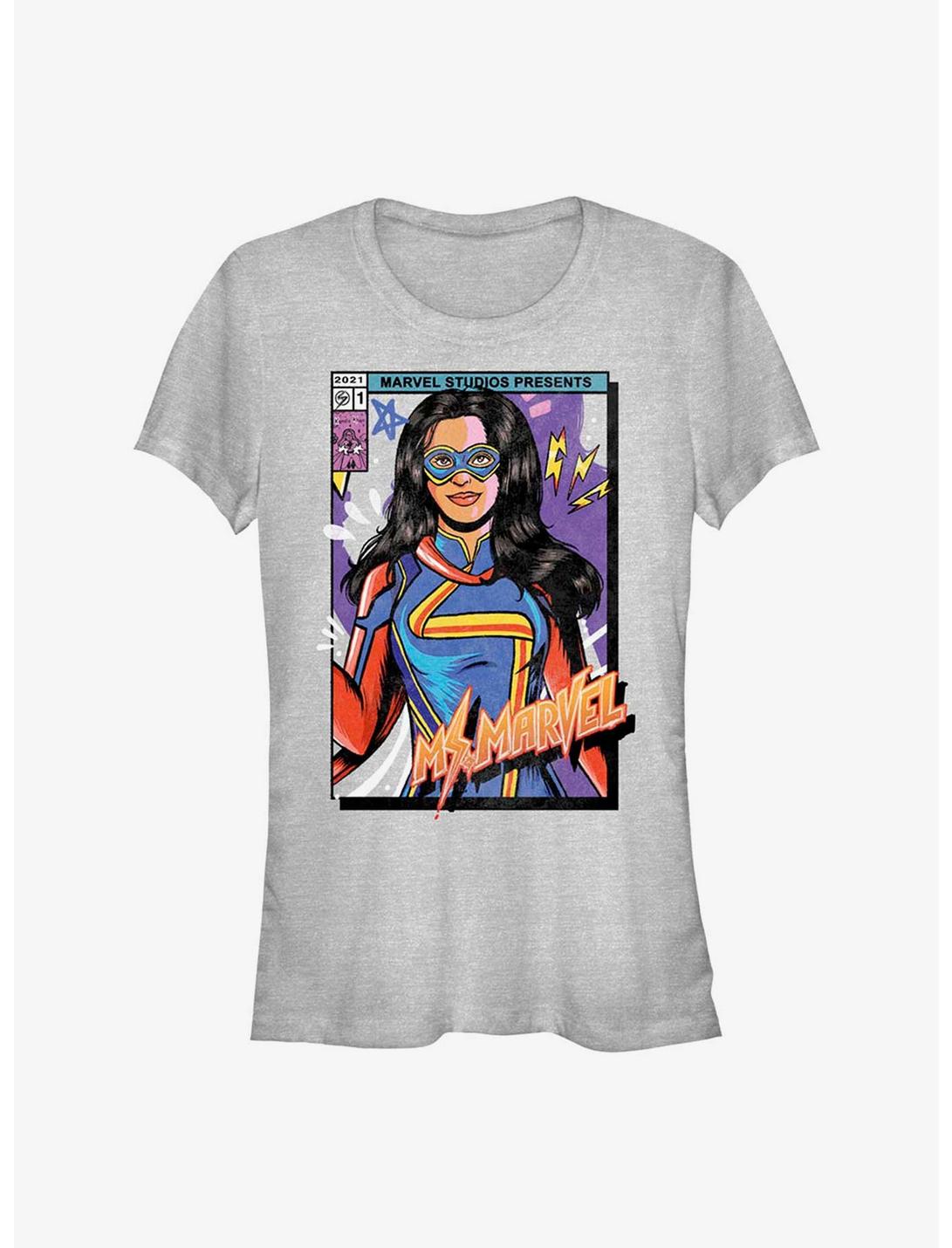 Marvel Ms. Marvel Cover Girls T-Shirt, ATH HTR, hi-res