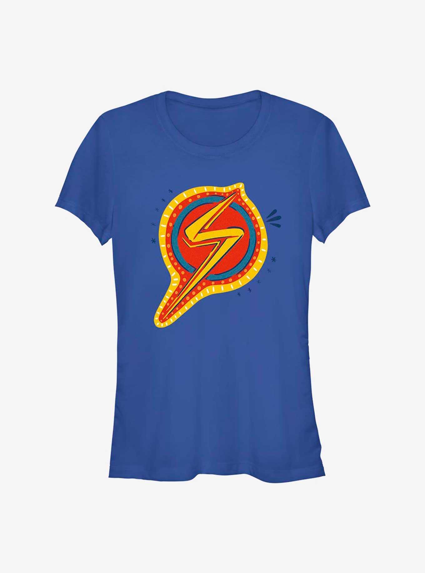 Marvel Ms. Marvel Decorative Symbol Girls T-Shirt, , hi-res