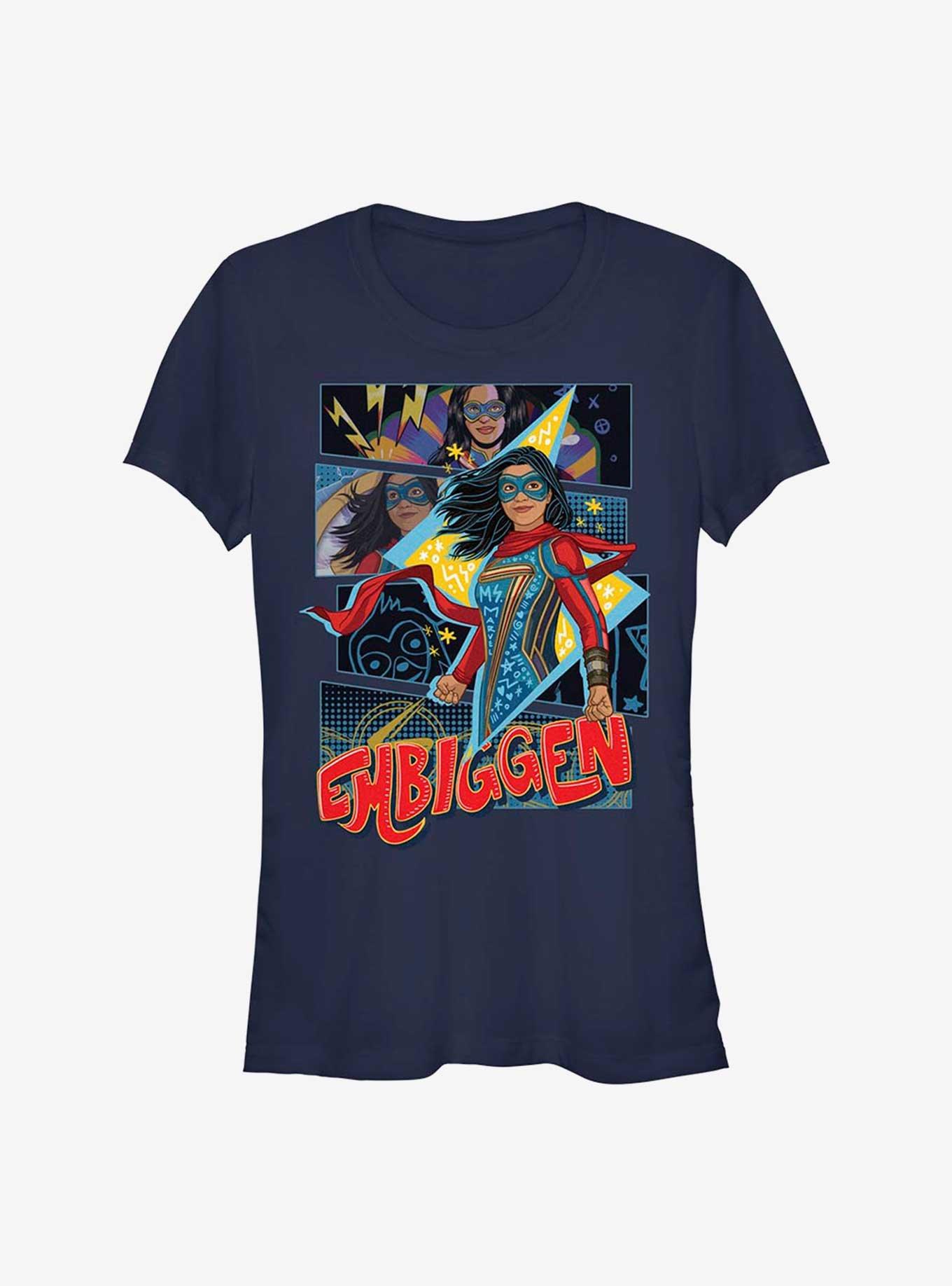 Marvel Ms. Marvel Embiggen Girls T-Shirt, , hi-res