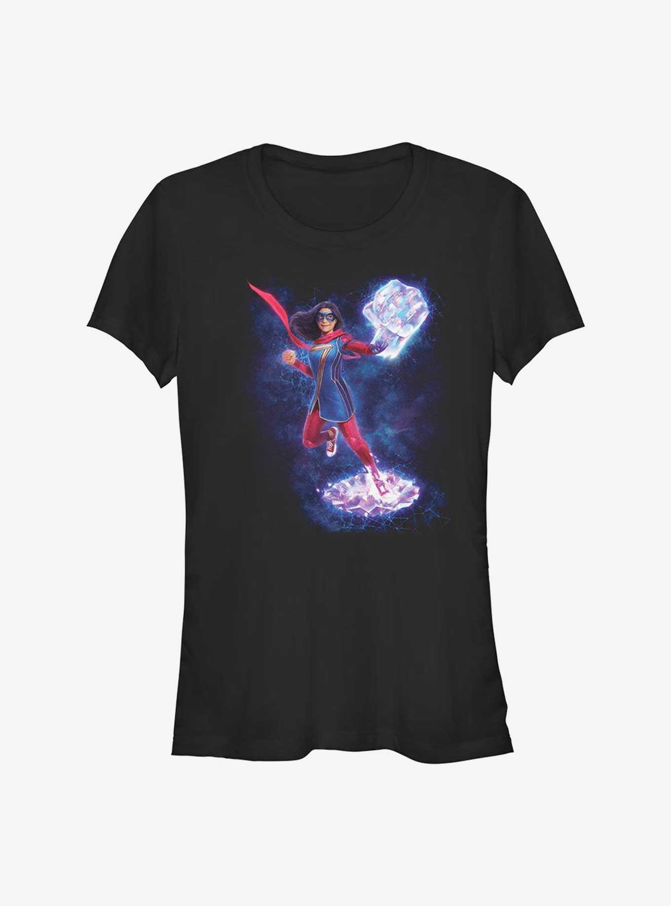 Marvel Ms. Marvel Hero Big Fist Girls T-Shirt, , hi-res