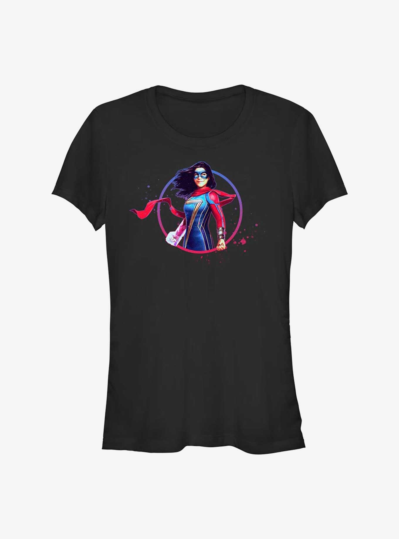 Marvel Ms. Marvel Hero Shot Girls T-Shirt, , hi-res