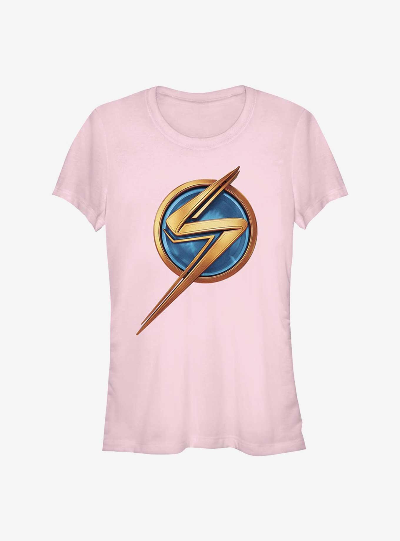 Marvel Ms. Marvel Logo Icon Girls T-Shirt, , hi-res