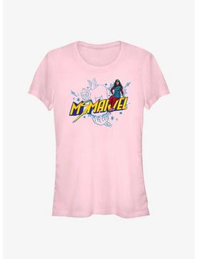 Marvel Ms. Marvel Sloth Doodles Girls T-Shirt, LIGHT PINK, hi-res