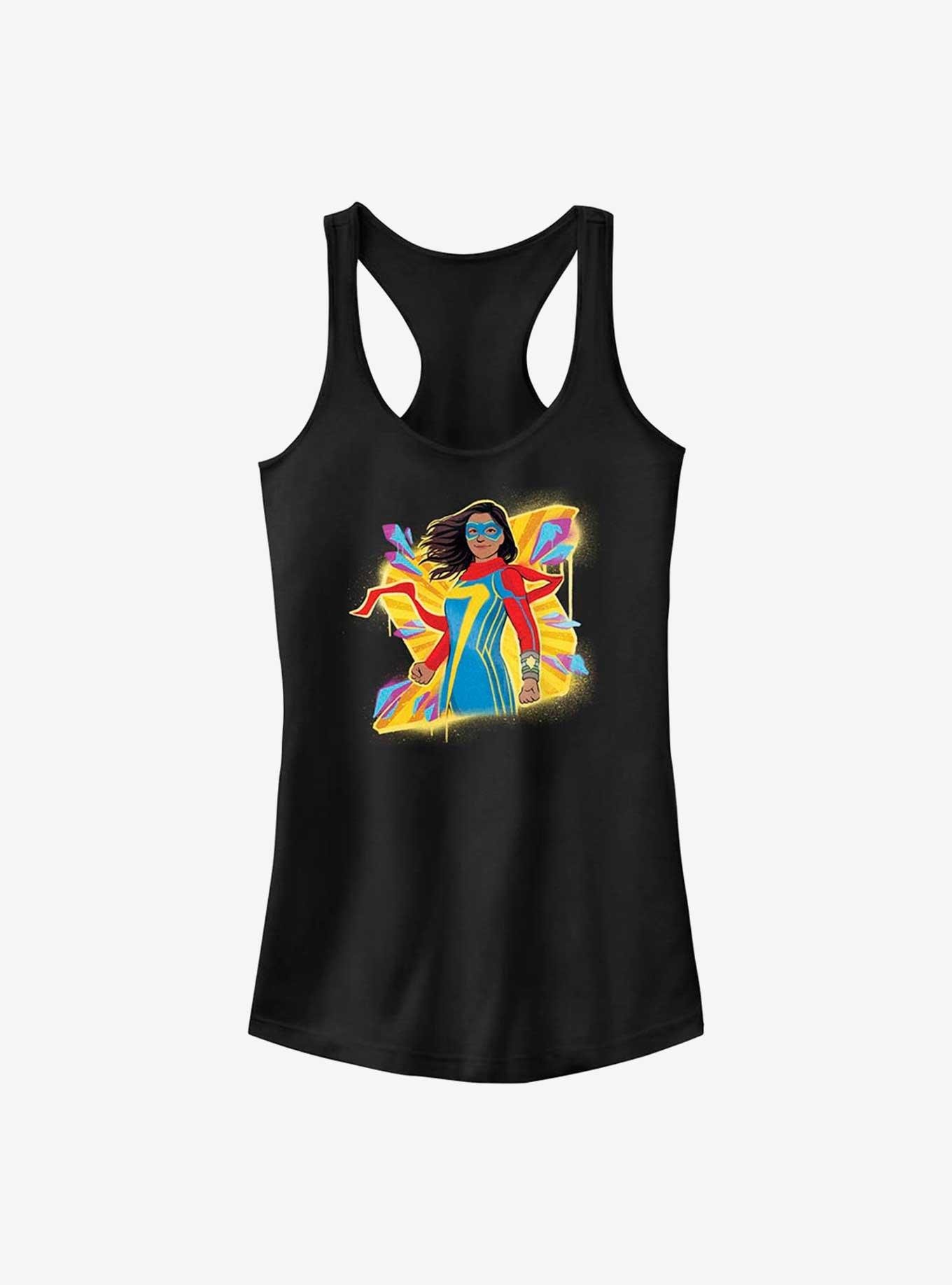 Marvel Ms. Marvel Graffiti Girls Tank, , hi-res