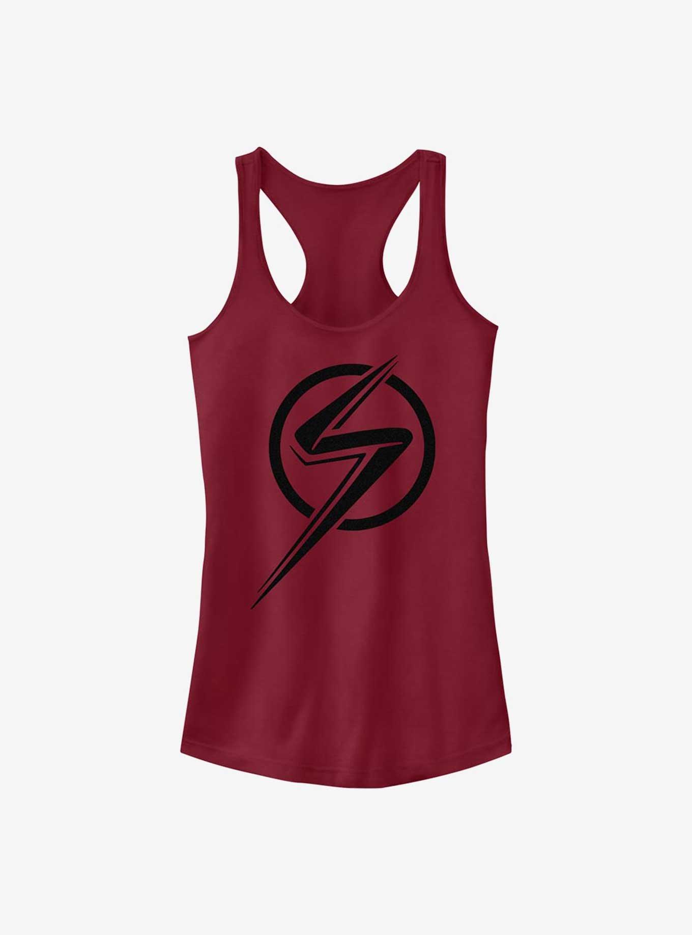 Marvel Ms. Marvel Icon Girls Tank, SCARLET, hi-res