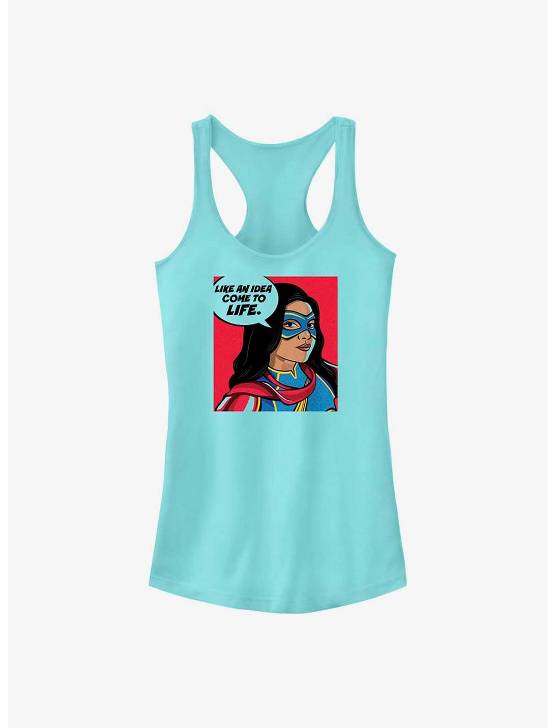 Marvel Ms. Marvel Idea Come To Life Girls Tank, CANCUN, hi-res